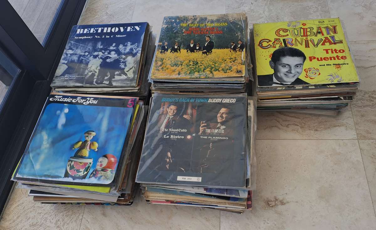 LIFETIME COLLECTION OF VINTAGE RECORDS! 200+ RECORDS