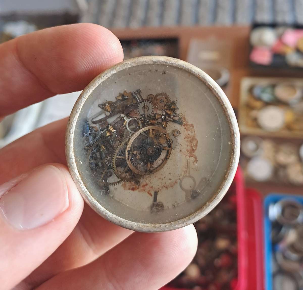 *WOW* AMAZING WATCHMAKERS COLLECTION 1000+ OF WATCH PARTS AND MOVEMENTS!! *LIFETIME COLLECTION*