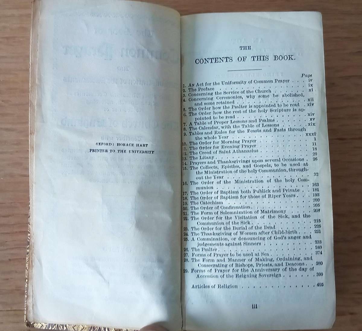 LOVELY VINTAGE SET OF 3 *COMMON PRAYER, HYMNS A&M BOOKS CIRCA 1928