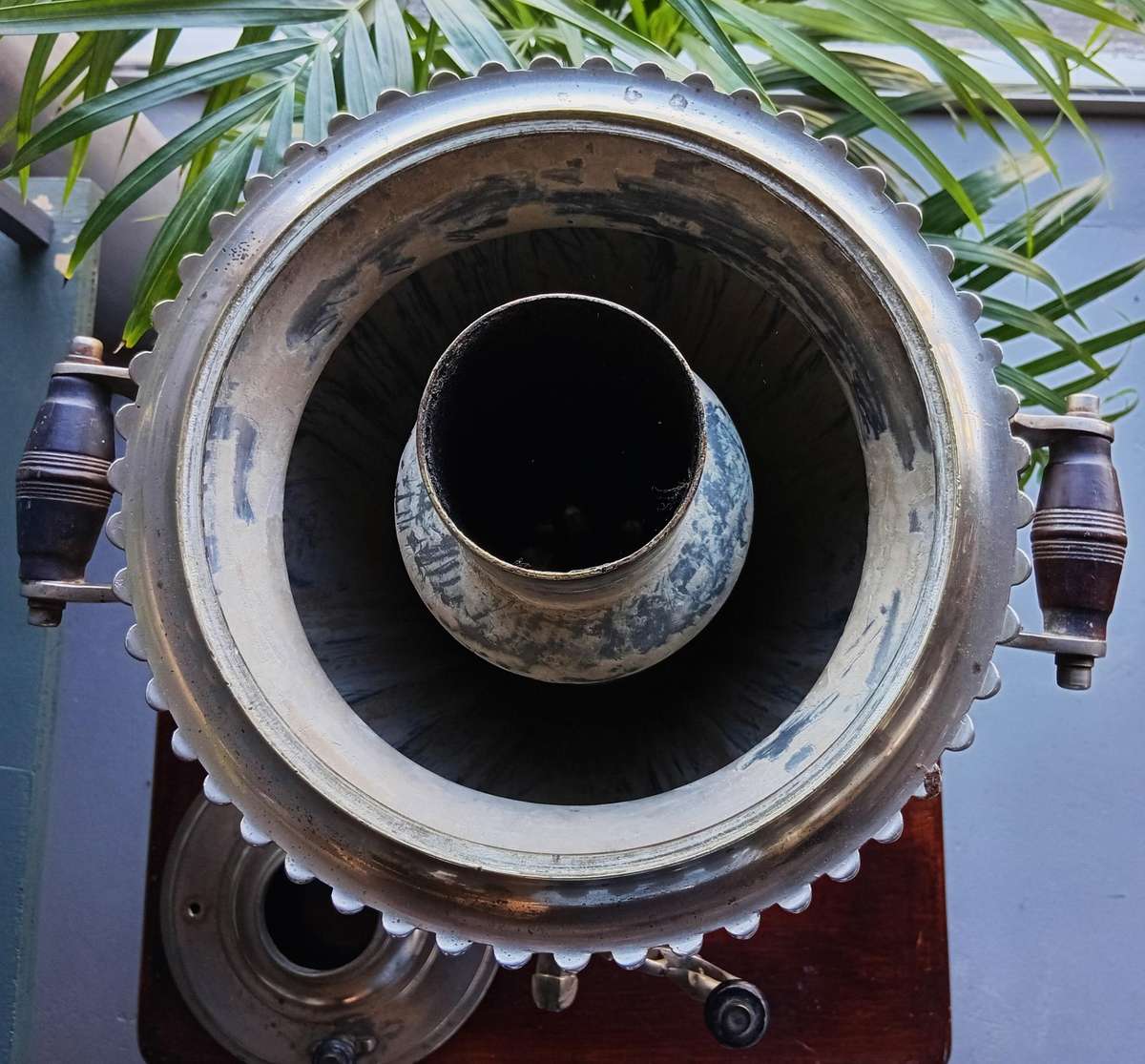 19th Century Russian Samovar Stamped