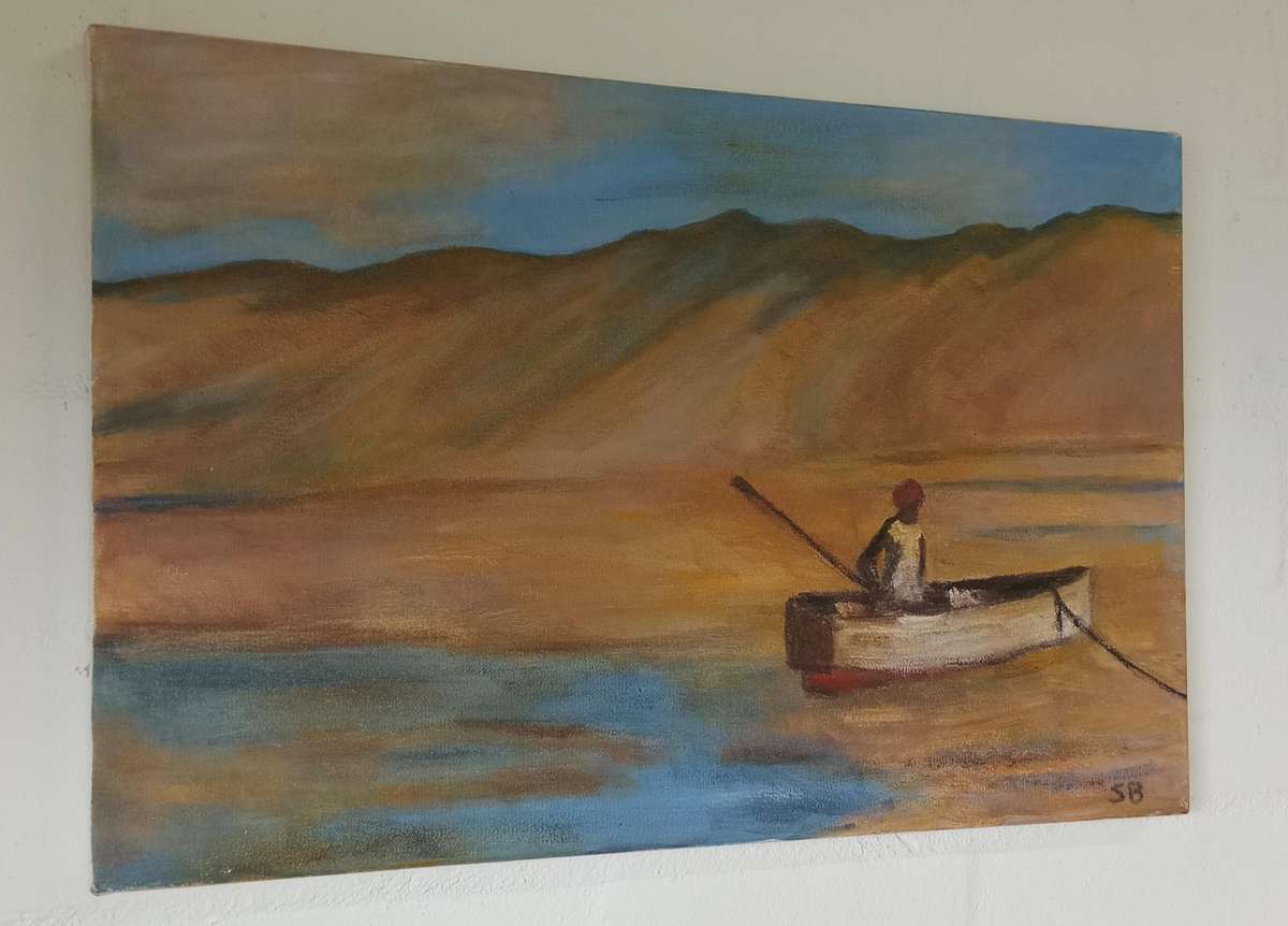 *ARTISTS WORK FETCHES R5000+* BEAUTIFUL OIL ON CANVAS BY SOUTH AFRICAN SUE BEATTY, SIGNED