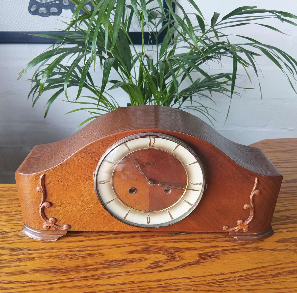 GORGEOUS PERFUT MANTEL CLOCK *MADE IN GERMANY*