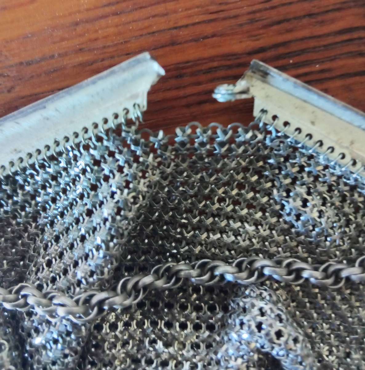 VINTAGE WHITING DAVIES SILVER PURSE *HIGHLY COLLECTABLE*