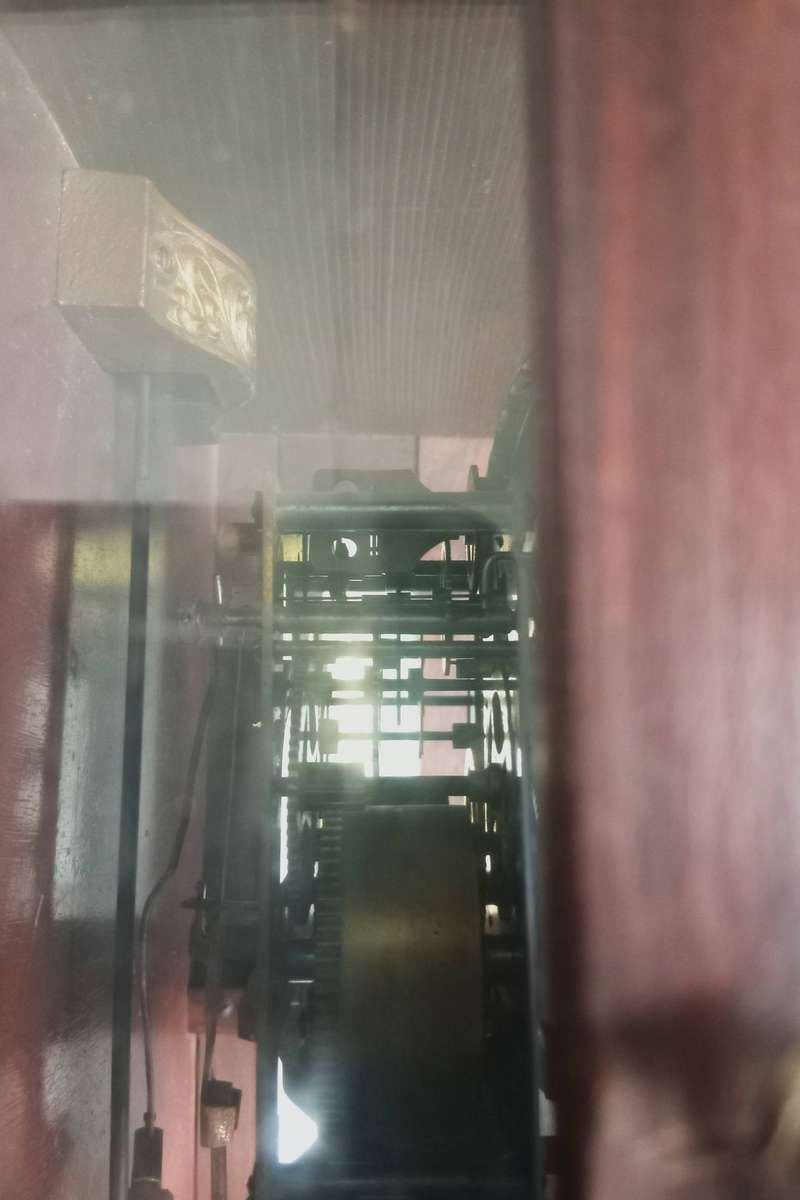 BEAUTIFULLY CARVED GUSTAV BECKER ANTIQUE WALL CLOCK*SELLS FOR HUNDREDS OF DOLLARS OVERSEAS*