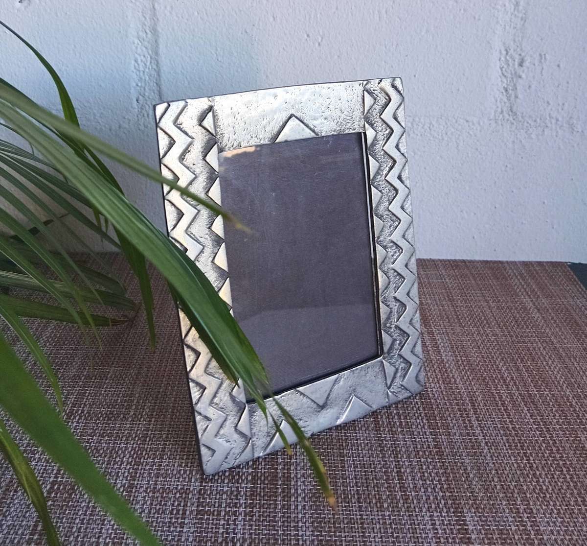 EARLY 2000'S ORIGINAL CARROL BOYES  PEWTER PICTURE FRAME