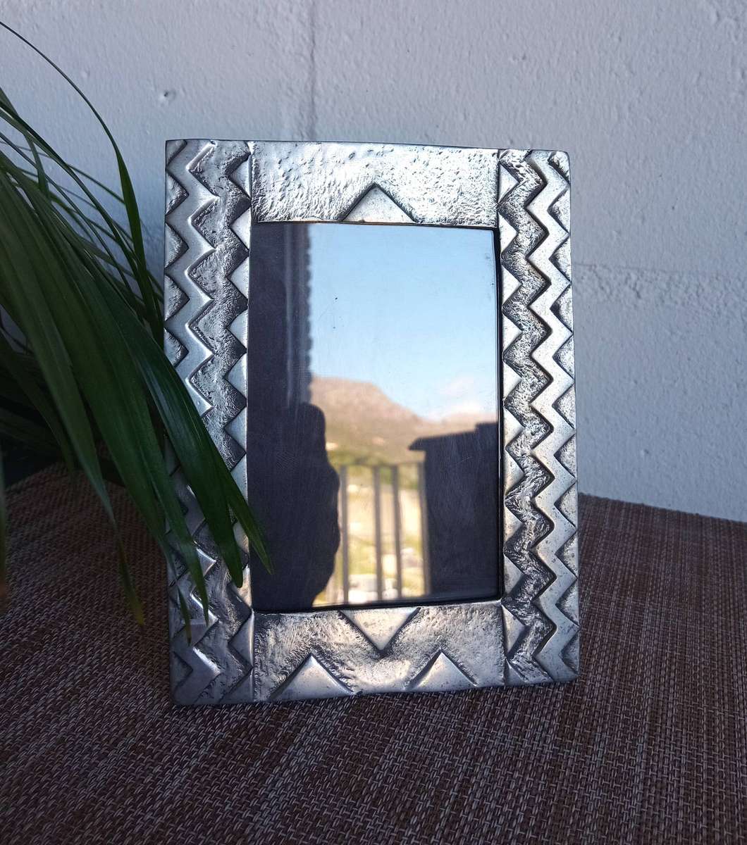 EARLY 2000'S ORIGINAL CARROL BOYES  PEWTER PICTURE FRAME
