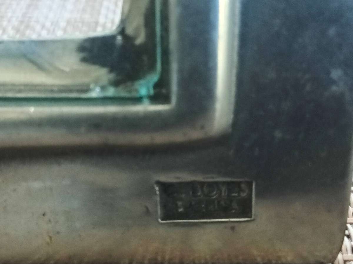 EARLY 2000'S ORIGINAL CARROL BOYES  PEWTER PICTURE FRAME