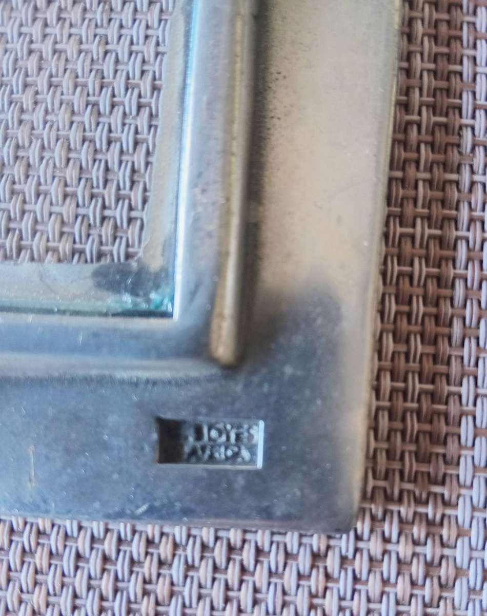 EARLY 2000'S ORIGINAL CARROL BOYES  PEWTER PICTURE FRAME