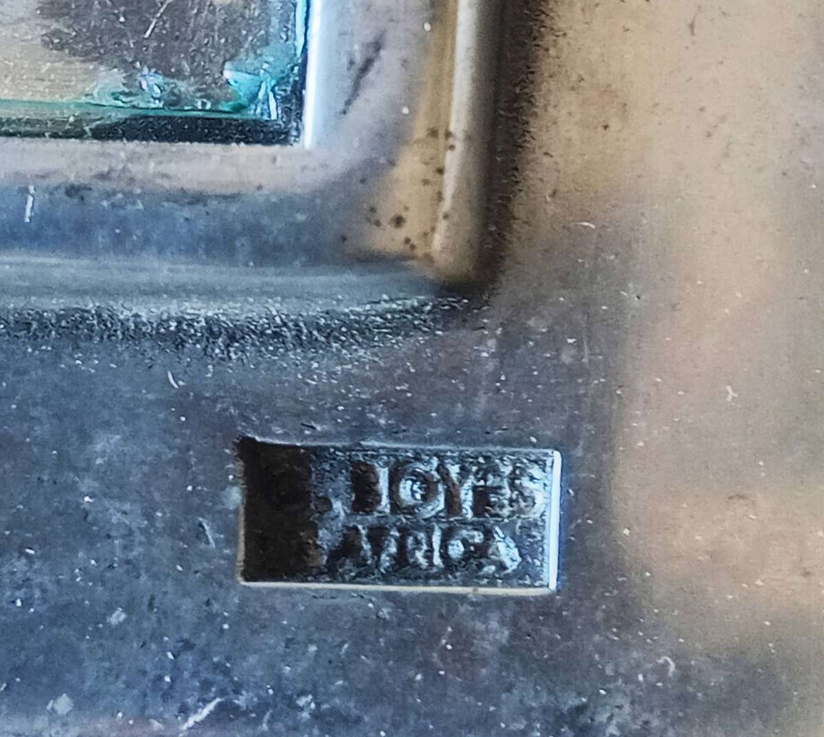 EARLY 2000'S ORIGINAL CARROL BOYES  PEWTER PICTURE FRAME