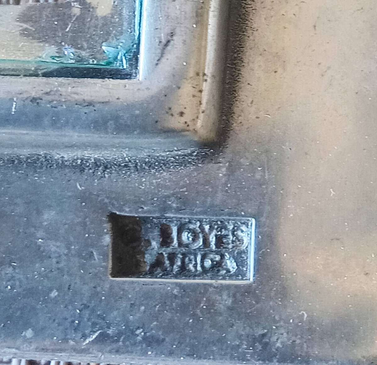 EARLY 2000'S ORIGINAL CARROL BOYES  PEWTER PICTURE FRAME