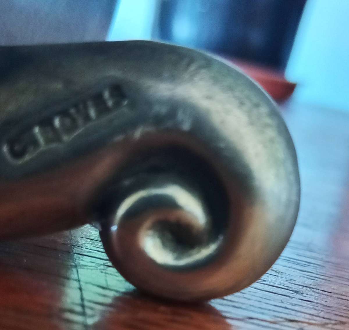 EARLY NEW MILLENIUM ORIGINAL CARROL BOYES PEWTER CLOCK*HIGHLY COLLLECTABLE*