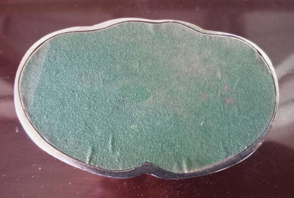 HINGED DOUBLE HEART TRINKET BOX