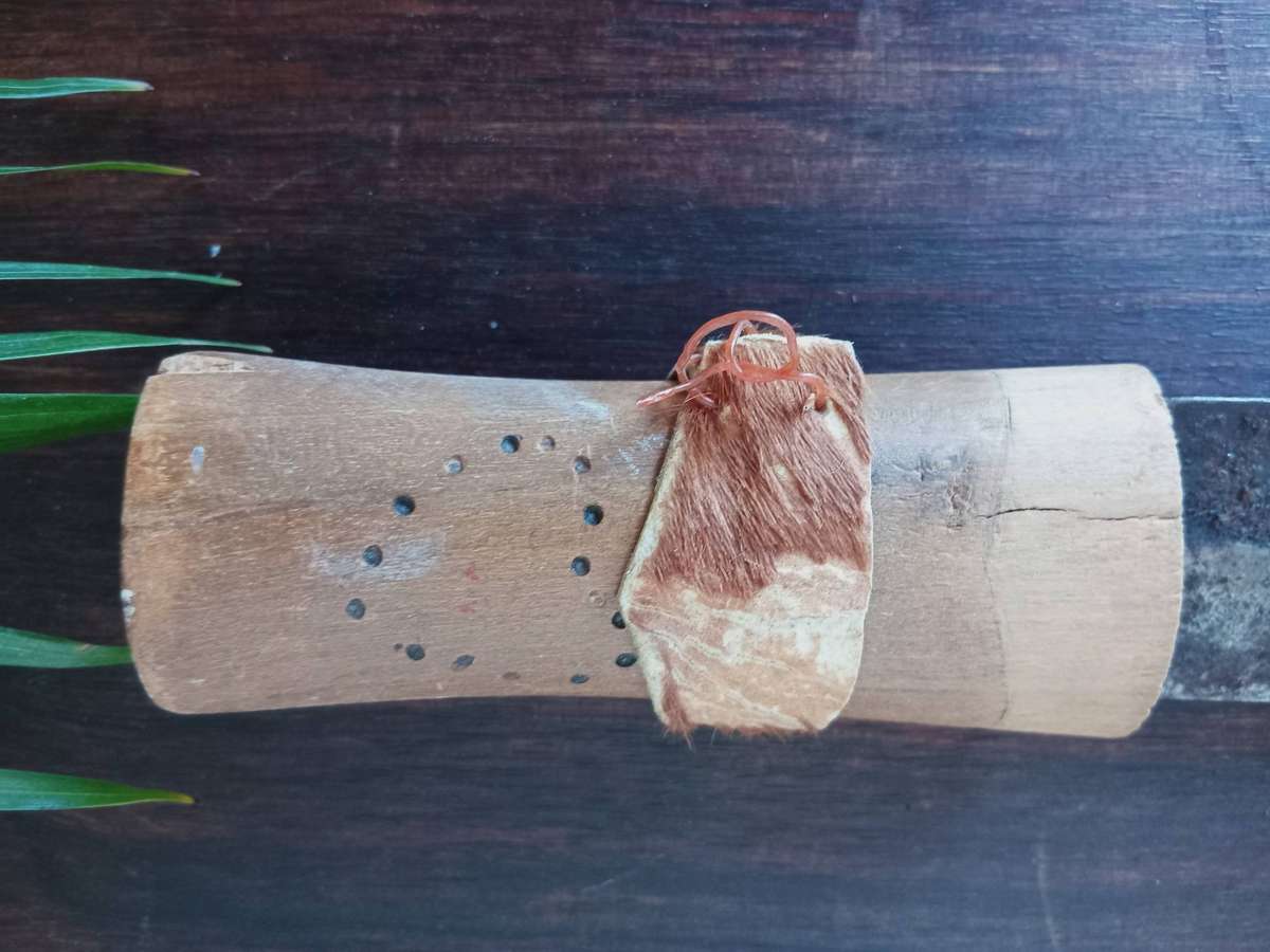 2 x cased African daggers