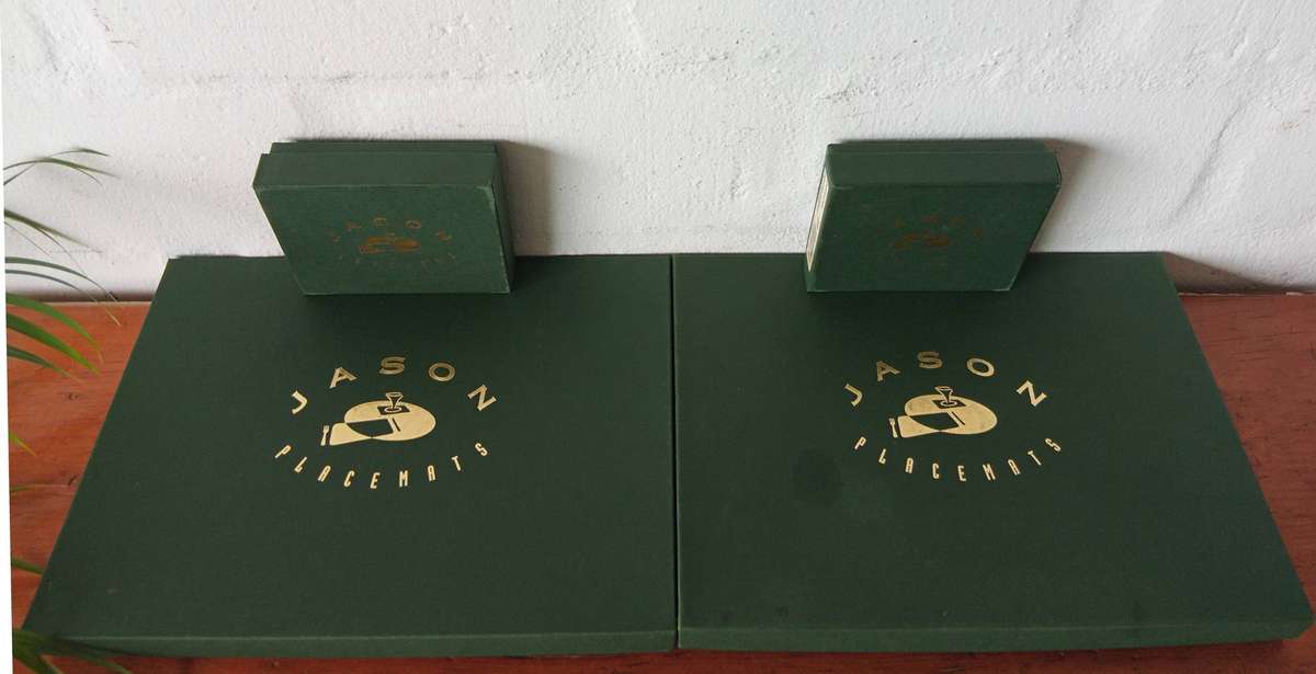 Jason Coasters Placemats Set of 2