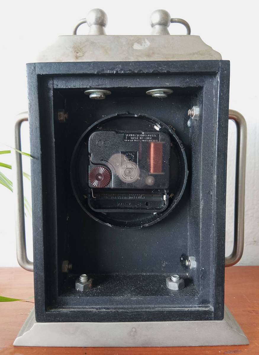 Vintage James Parker Sheffield Desk Clock