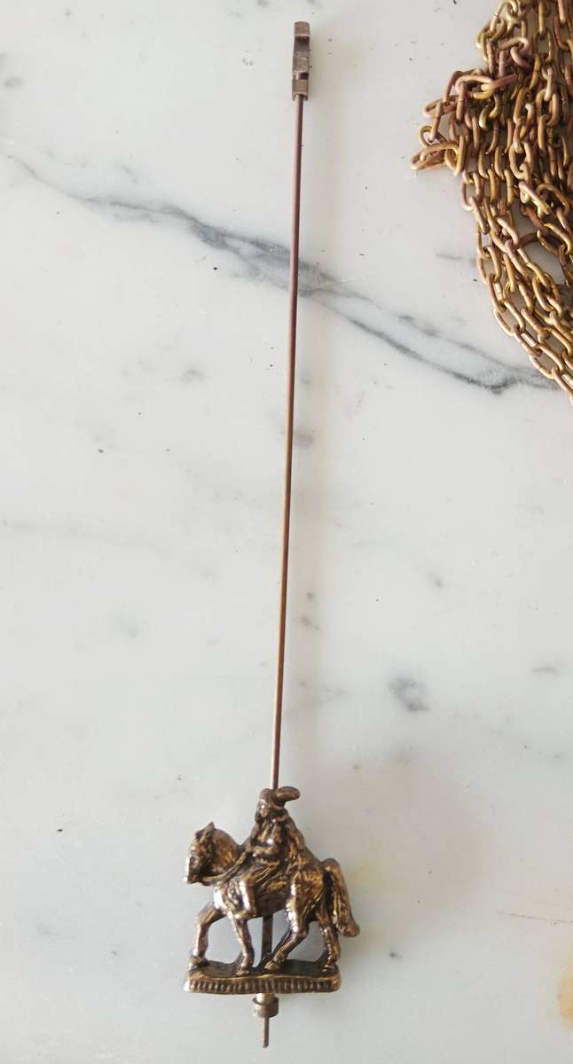 *SELLS FOR R6000+* VINTAGE WARMINK HOLLAND LARGE WALL CLOCK!! *MISSING WEIGHTS*