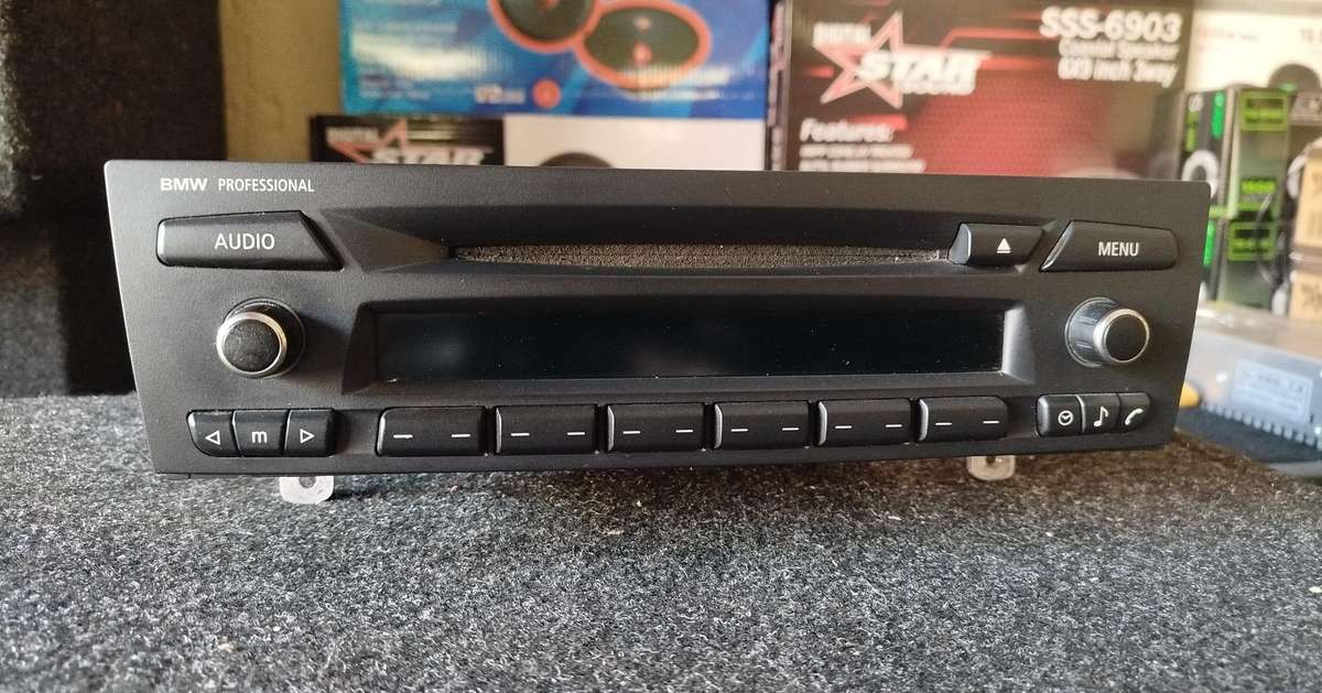 BMW E90 OEM Alpine Car Media Player with AUX/CD