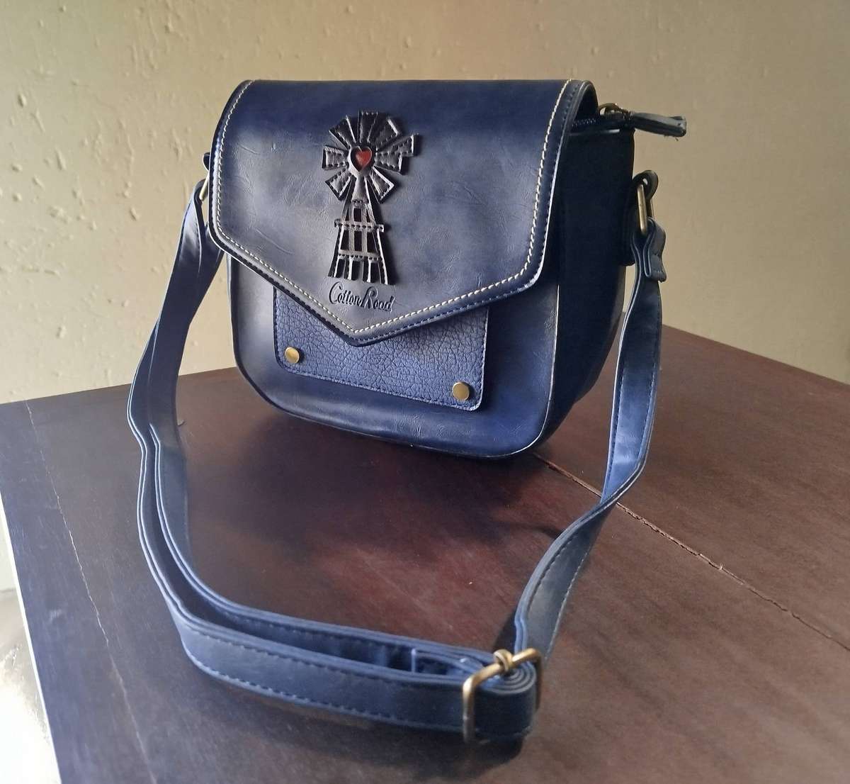 Cotton Road Shoulder/Handbag - Blue