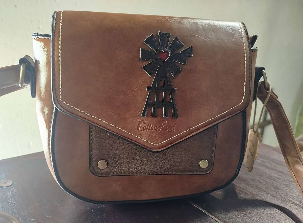 Cotton Road Shoulder/Handbag - Coffee