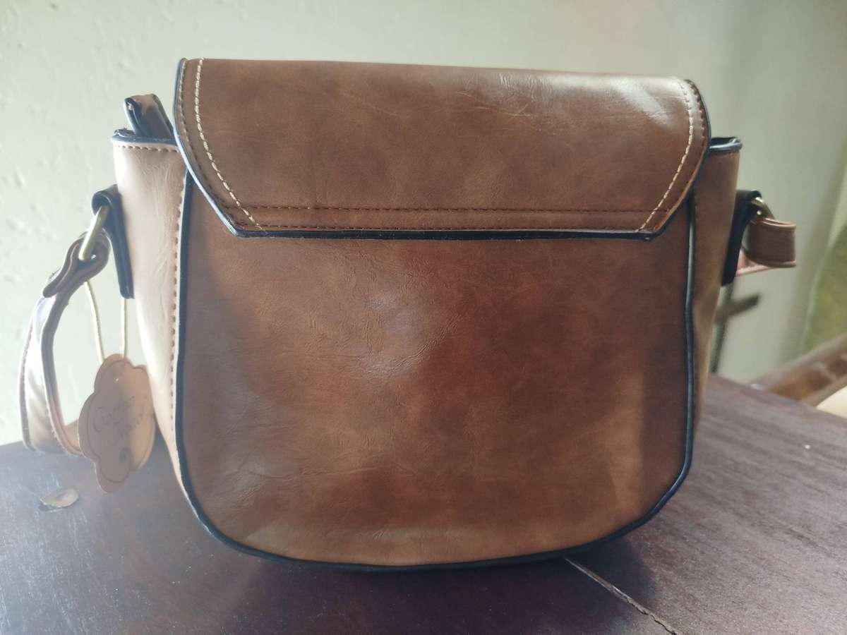Cotton Road Shoulder/Handbag - Coffee