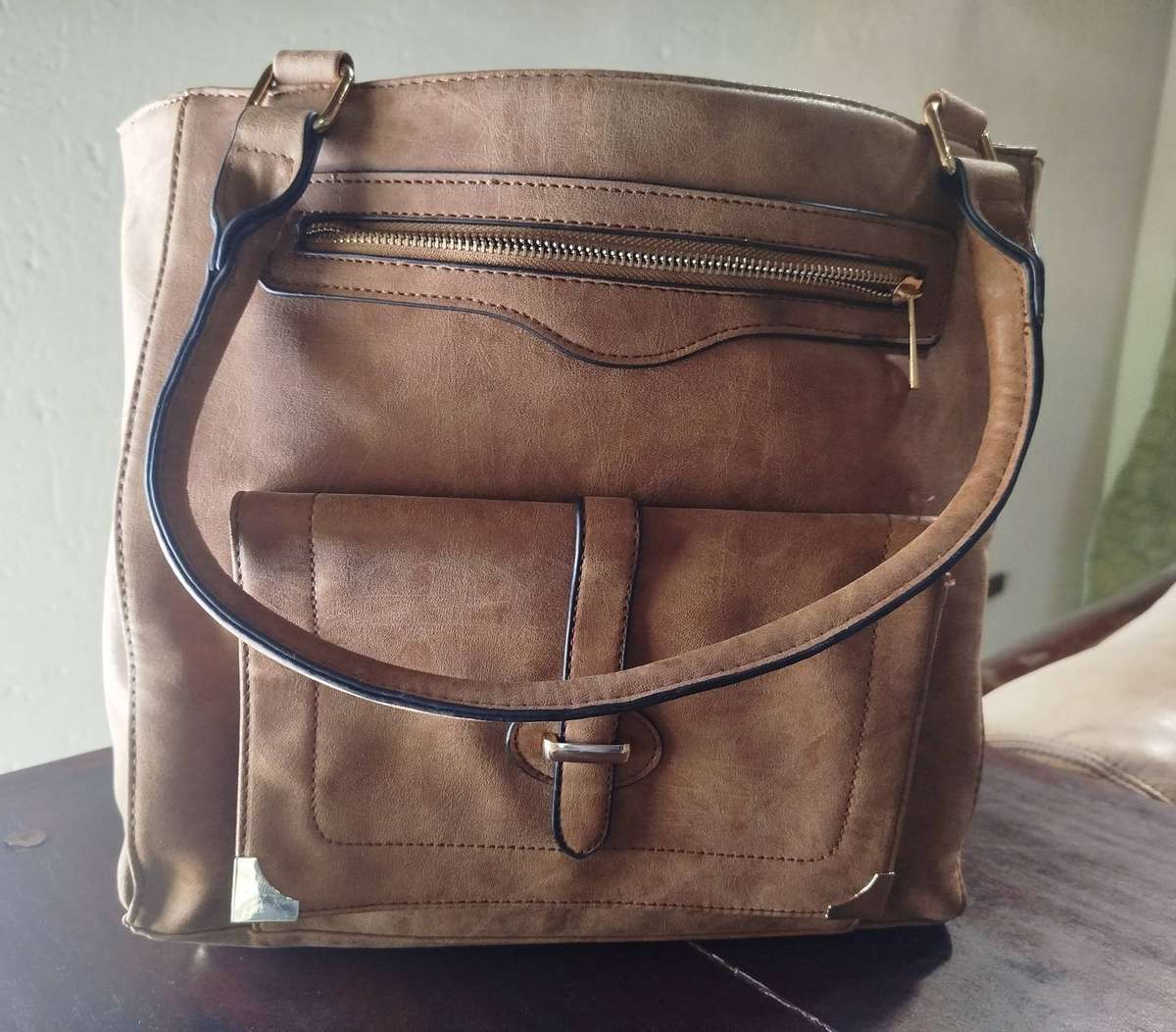 Miladys Shoulder/Handbag - Brown