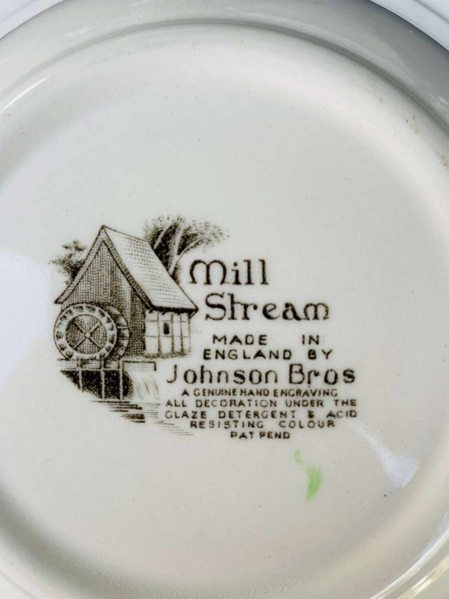 Mill Stream Johnson Brothers Dinner Set