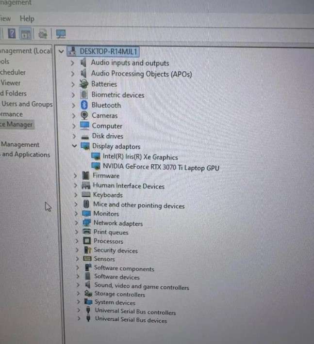 Gigabyte AORUS XE4, RTX 3070Ti GPU, Core i7-12700H 4.70GHz, 17.3" Full HD360Hz, 32GB PLEASE READ!!!