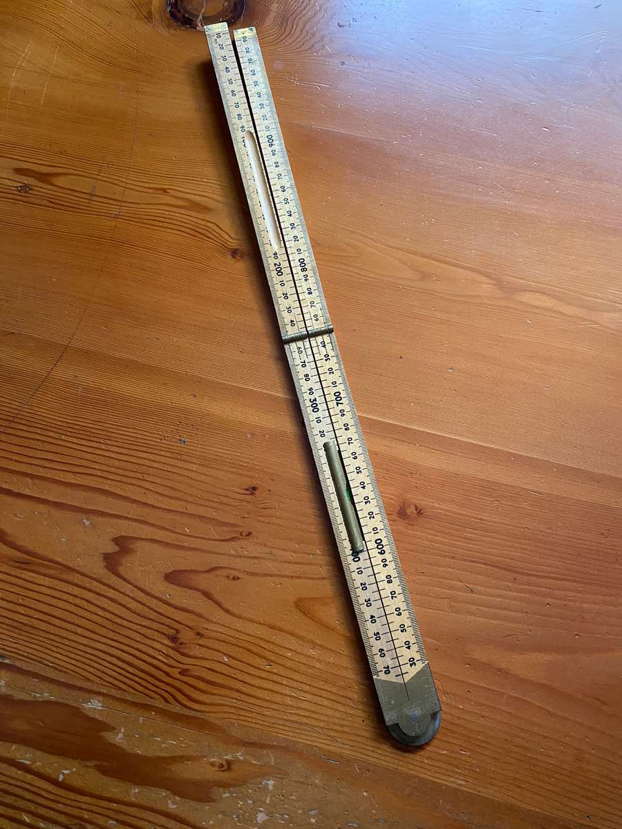 Vintage Wood Work Ruler