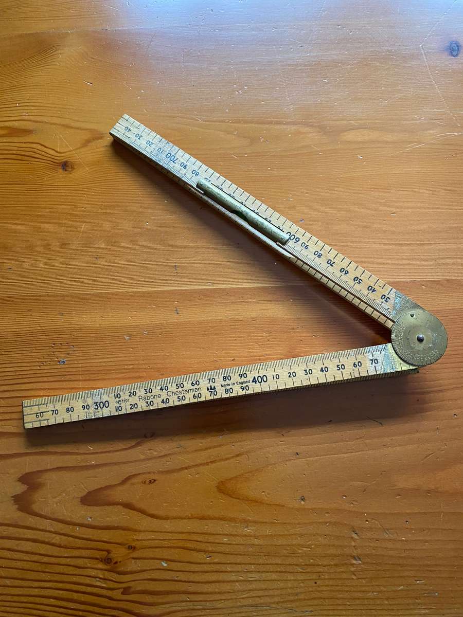 Vintage Wood Work Ruler