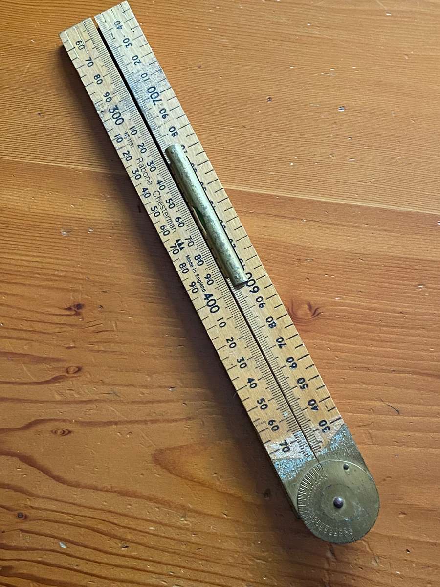 Vintage Wood Work Ruler