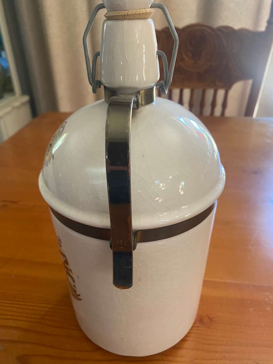 Vintage Ginger Beer pottery bottle