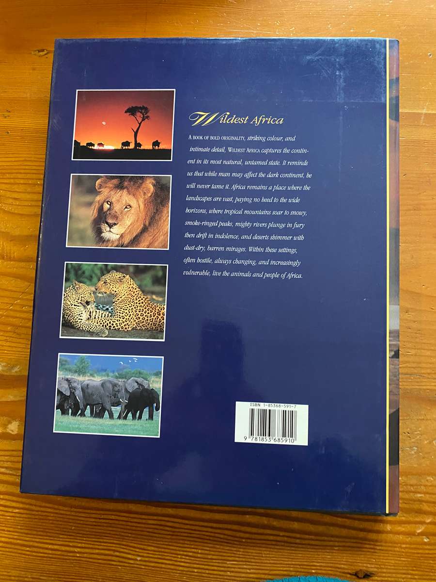 Book on Wildest Africa