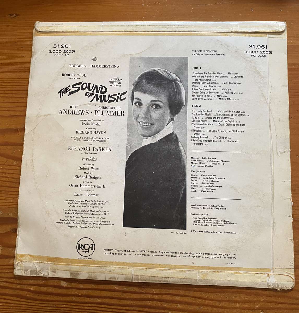 Vinyl LP The Sound Of Music
