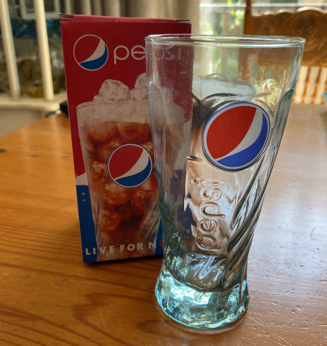 Vintage Pepsi Glass