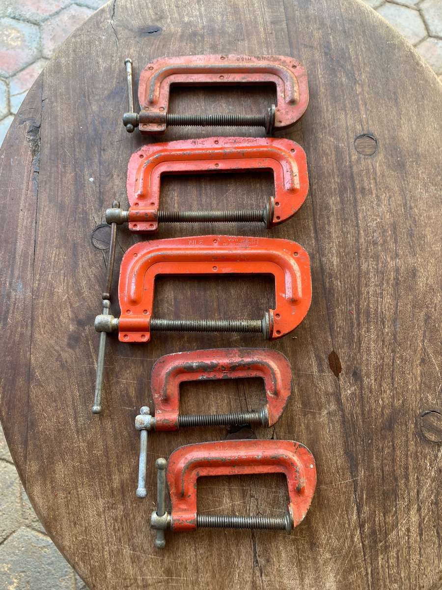 CLAMPS SET OF FIVE