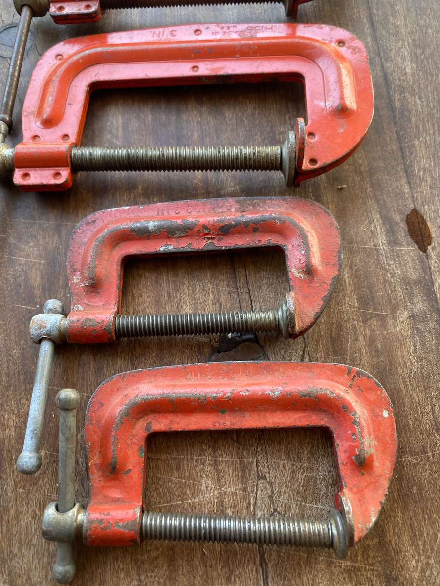 CLAMPS SET OF FIVE