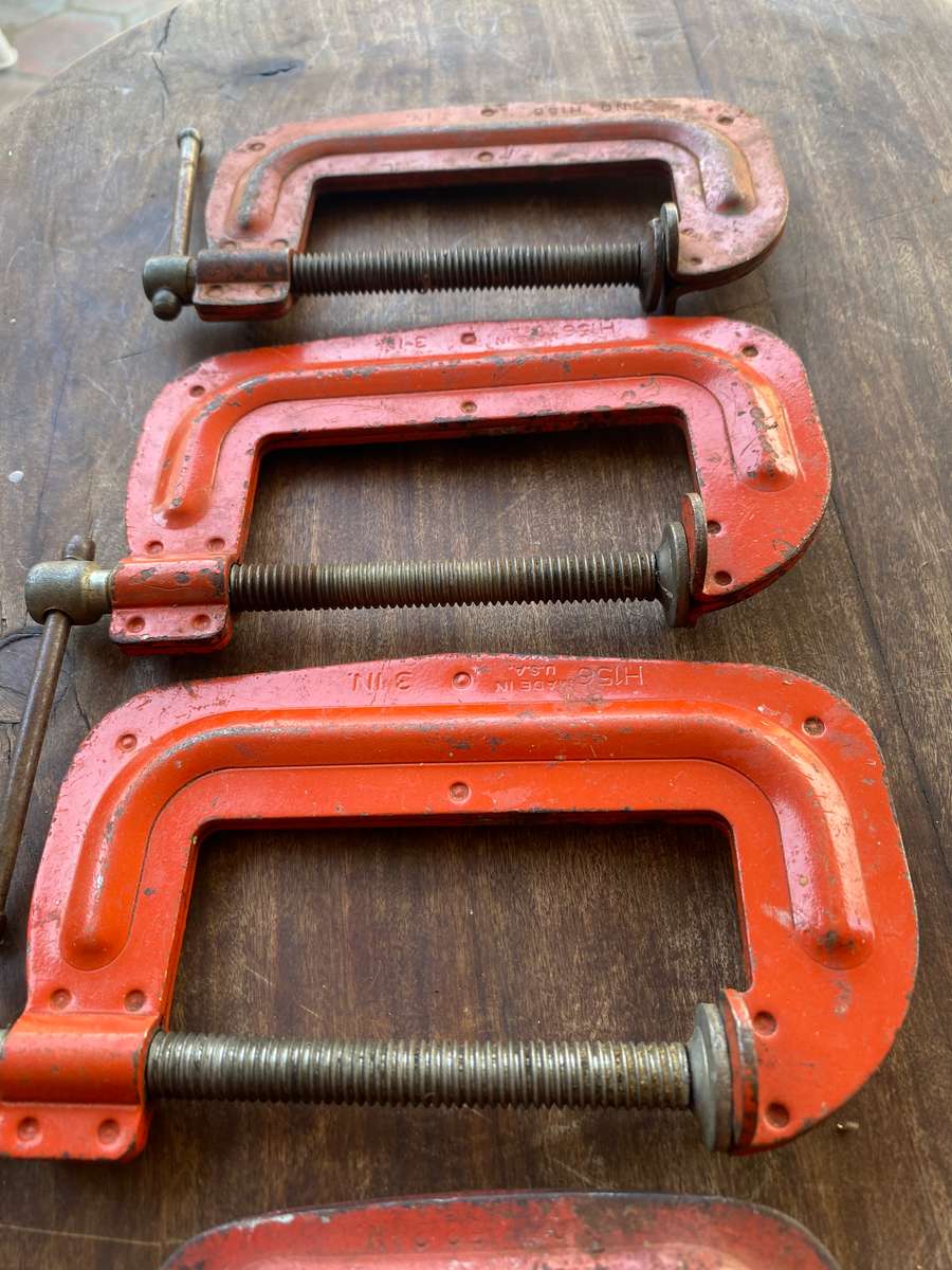 CLAMPS SET OF FIVE