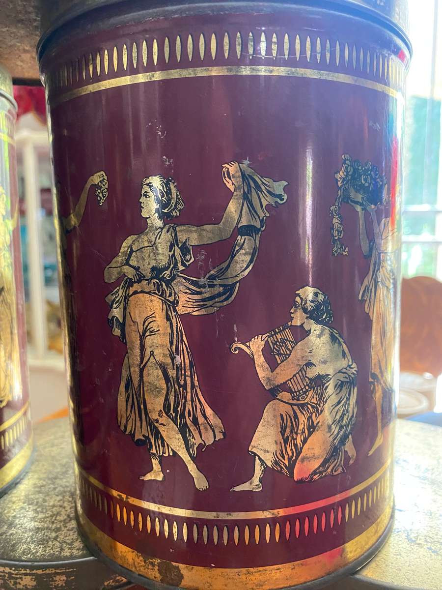 VINTAGE VAN RIEBEECK COFFEE CANS