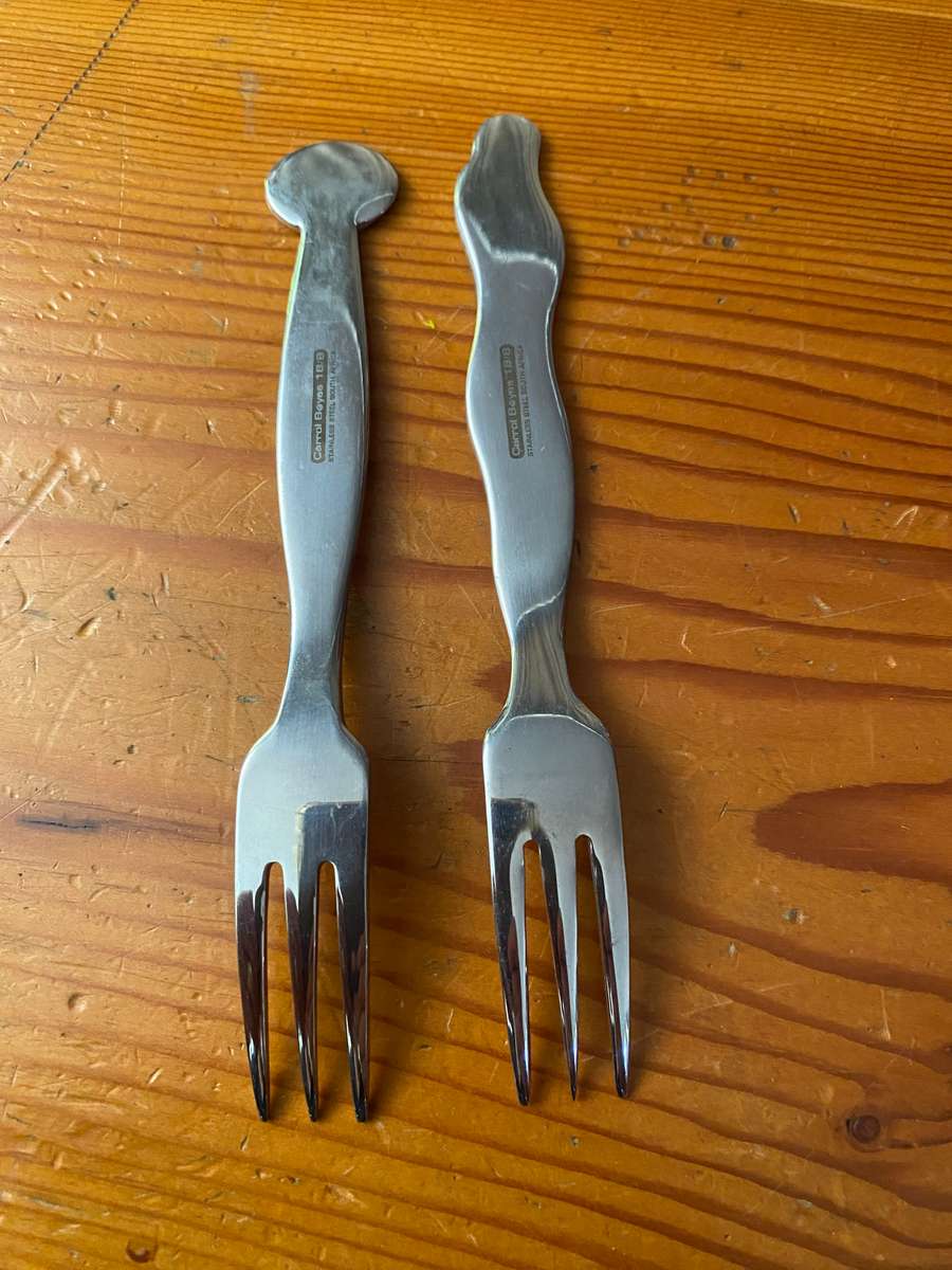 CAROL BOYCE CAKE FORKS STAINLESS STEEL