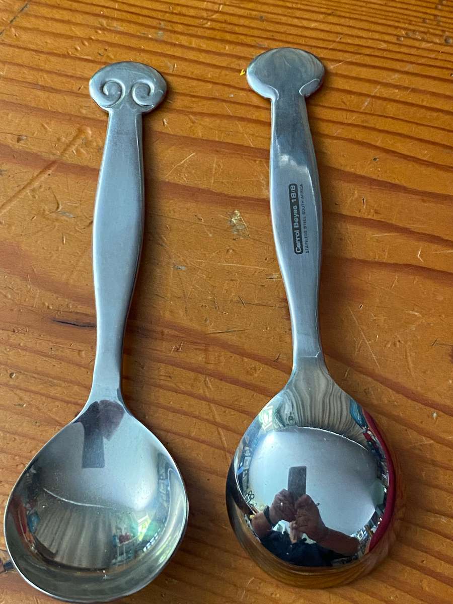 CAROL BOYCE SUGAR OR JAM SPOONS