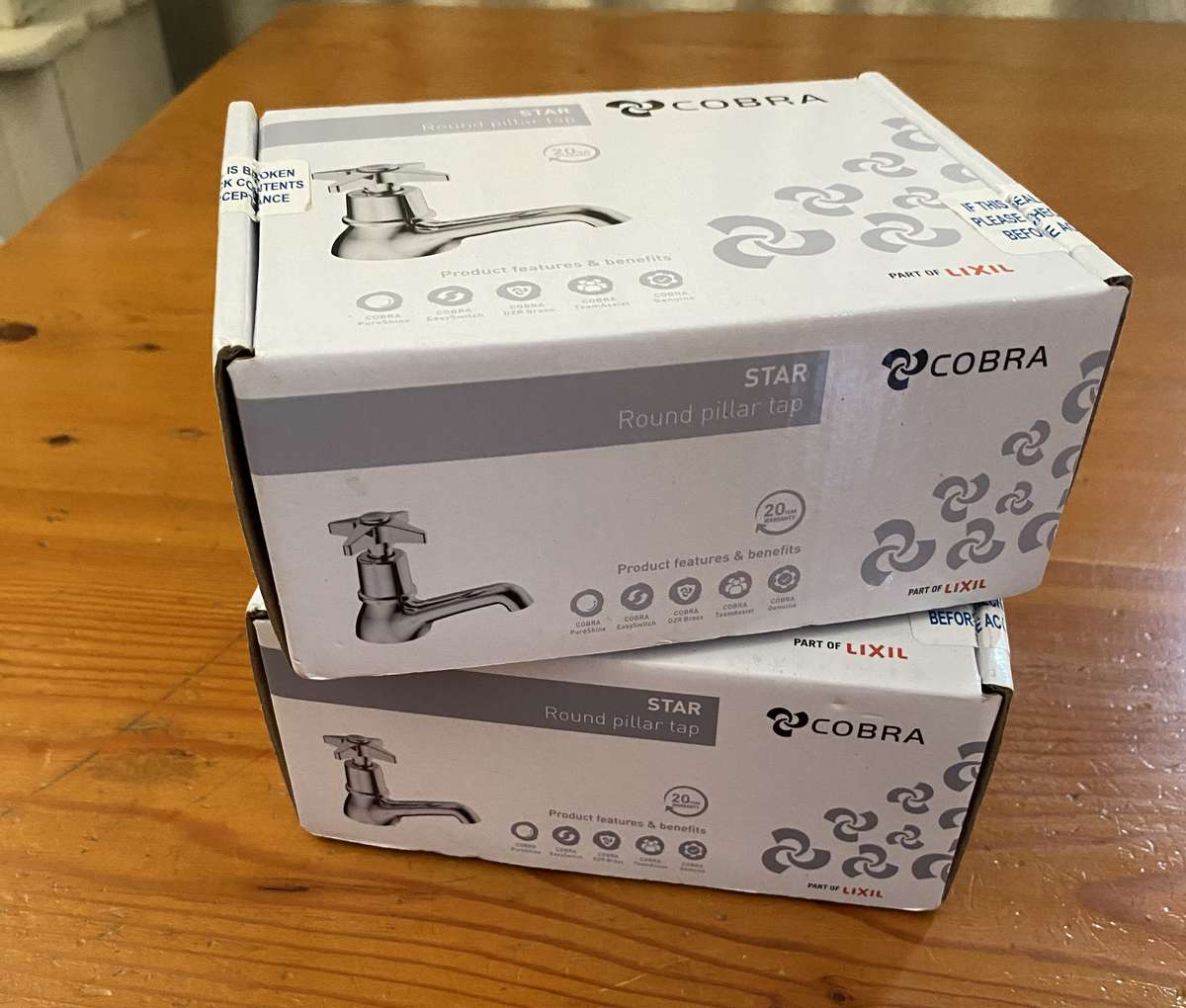 COBRA ROUND PILLAR TAPS