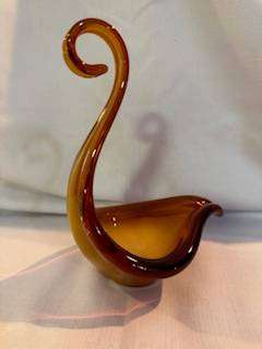 Swan Art Glass