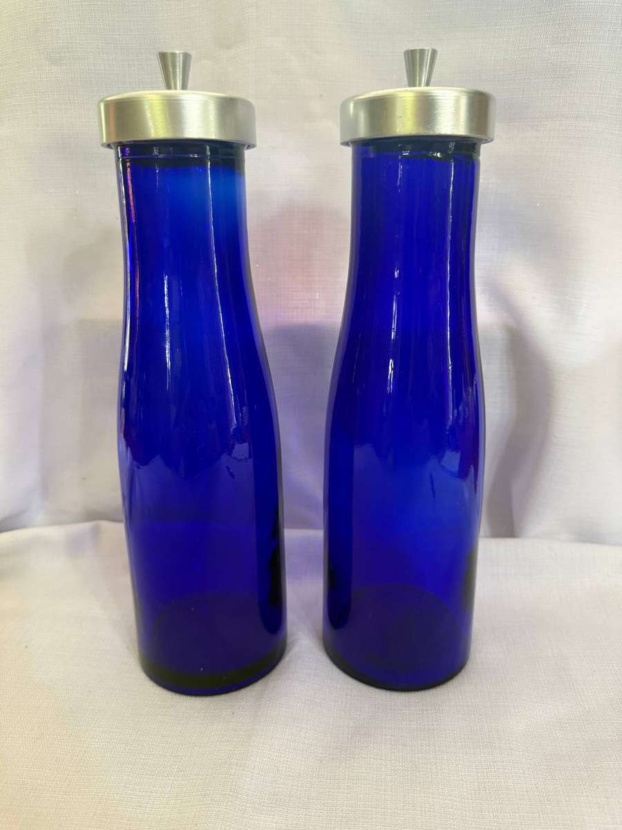 Blue Glass containers