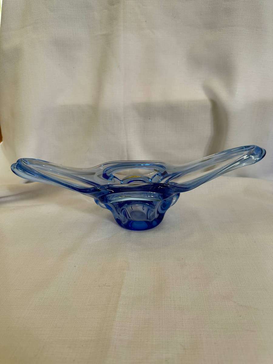 BLUE MURANO VASE