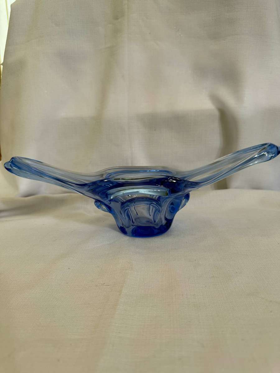 BLUE MURANO VASE