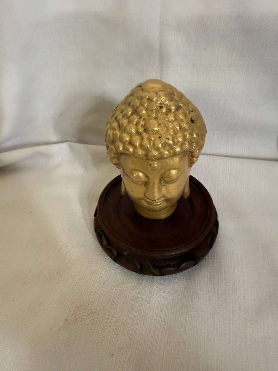 BRASS BUDHA HEAD