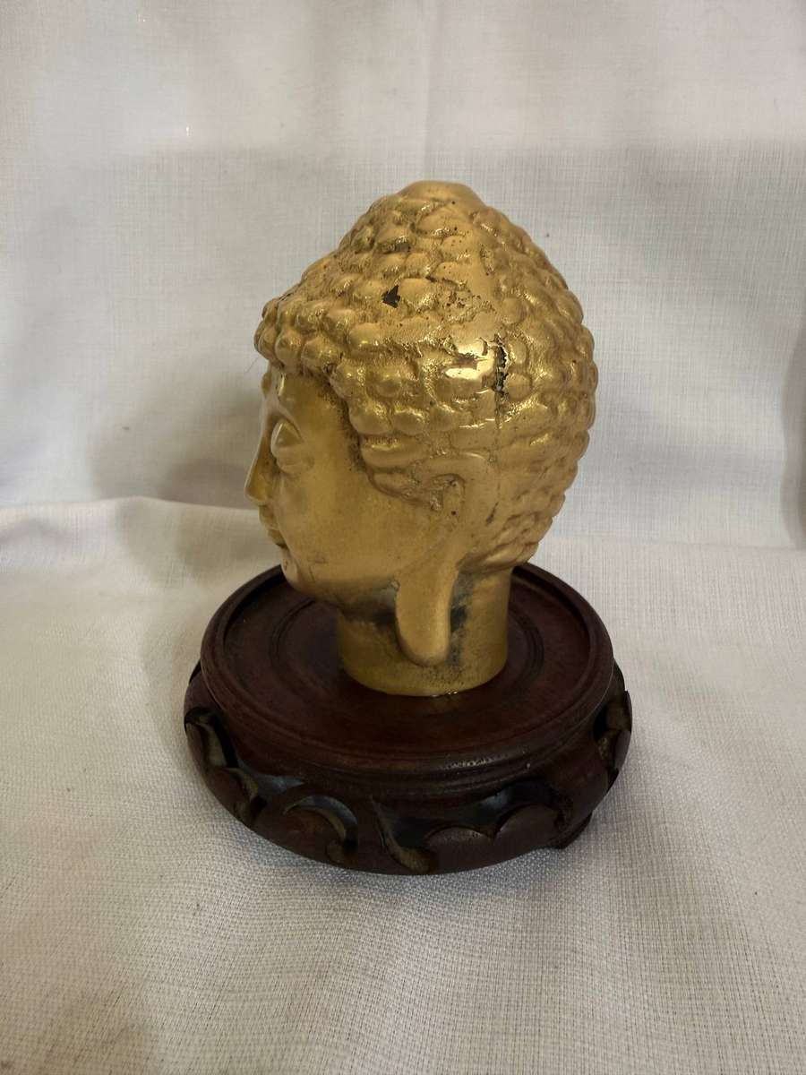 BRASS BUDHA HEAD