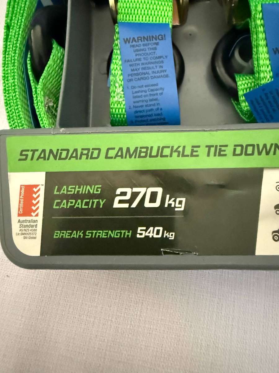 Cambuckle Tie Down