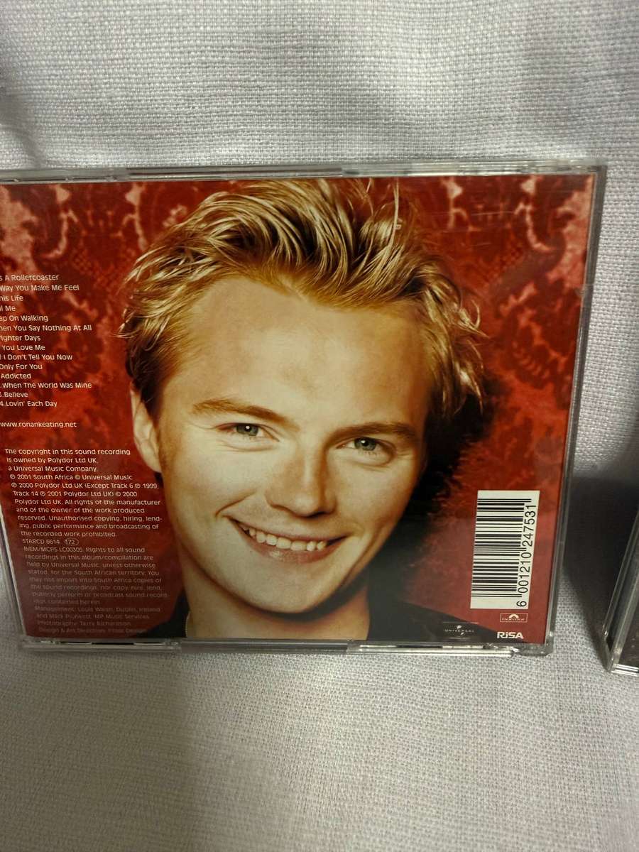 CD'S RONAN AND TAKE THAT