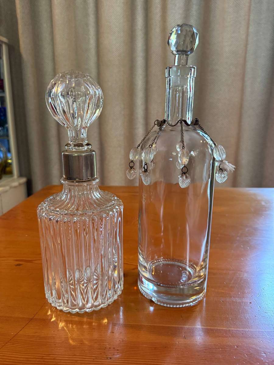 TWO DECANTERS